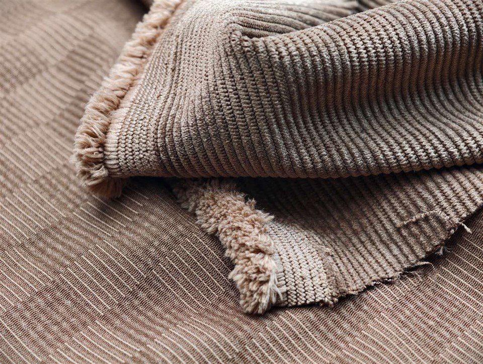 Four-sided Elastic Check Corduroy